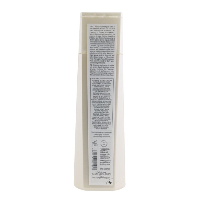 AlfaParf Semi Di Lino Scalp Care Purifying Shampoo – שמפו מטהר לקרקפת זרעי פשתן – לטיפול בקשקשים 250ml/8.45ozProduct Thumbnail