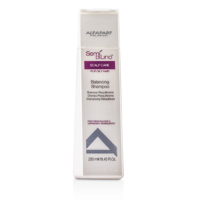 AlfaParf 星鑽凝露 亞麻籽頭皮護理平衡洗髮精 (油性髮質) Semi Di Lino Scalp Care Balancing Shampoo 250ml/8.45ozProduct Thumbnail