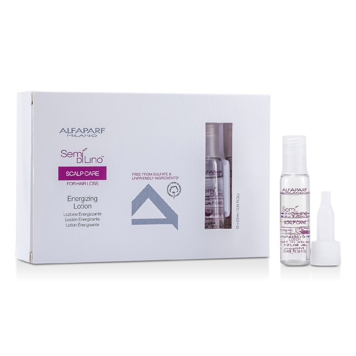 AlfaParf Semi Di Lino Scalp Care Energizing Lotion (For Hair Loss) 12x10ml/0.34ozProduct Thumbnail