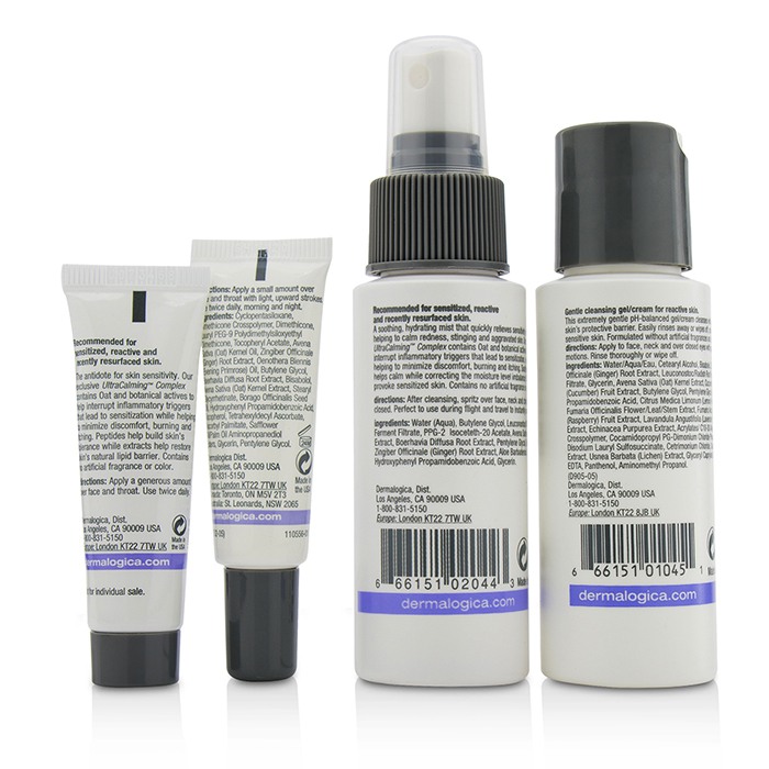 Dermalogica Zestaw UltraCalming Skin Kit: Cleanser + Mist + Barrier Repair + Serum Concentrate 4pcsProduct Thumbnail