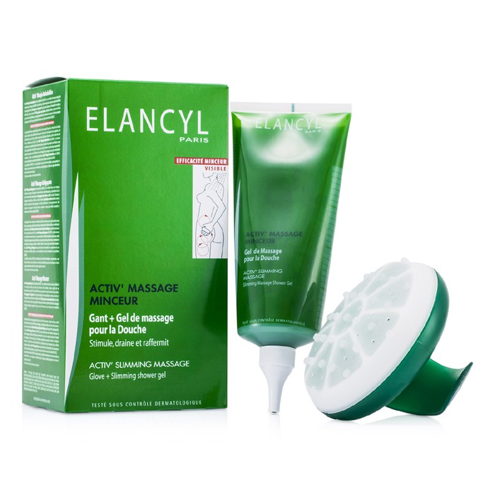 Galenic Kit Activ' Masaje Adelgazante: Guante + Gel de Ducha Adelgazante 200ml/6.7oz 2pcsProduct Thumbnail