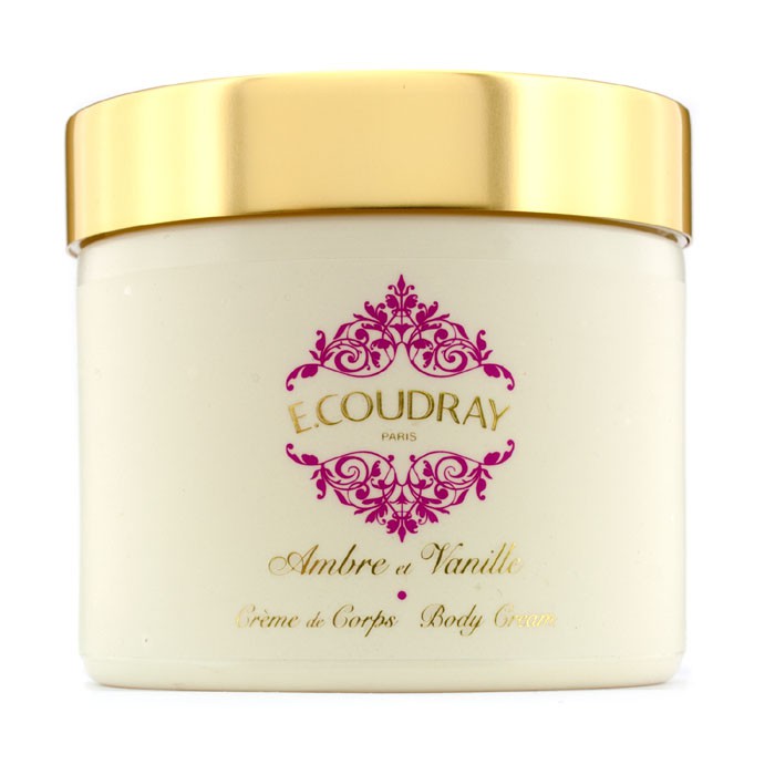 E Coudray Amber & Vanilla Perfumed Body Cream (New Packaging) 250ml/8.4ozProduct Thumbnail