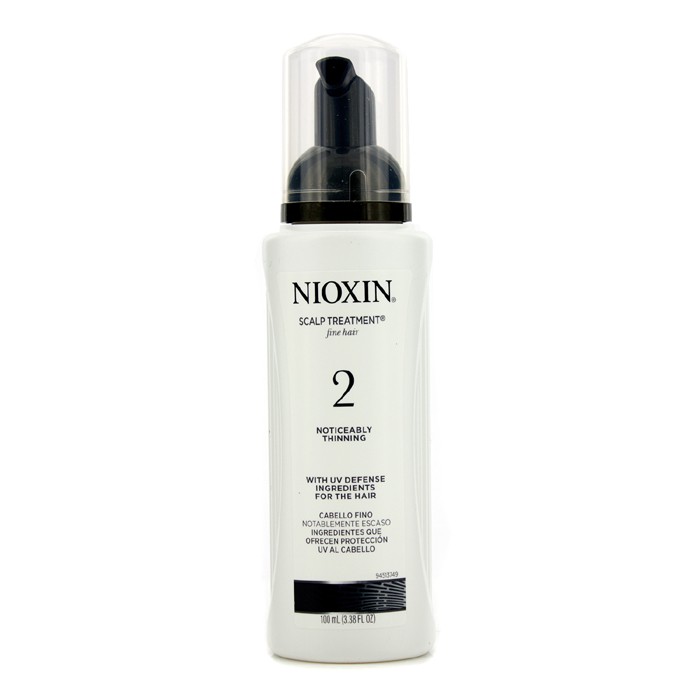 니옥신 Nioxin System 2 Scalp Treatment For Fine Hair, Noticeably Thinning Hair with UV Defense Ingredients 100ml/3.38ozProduct Thumbnail