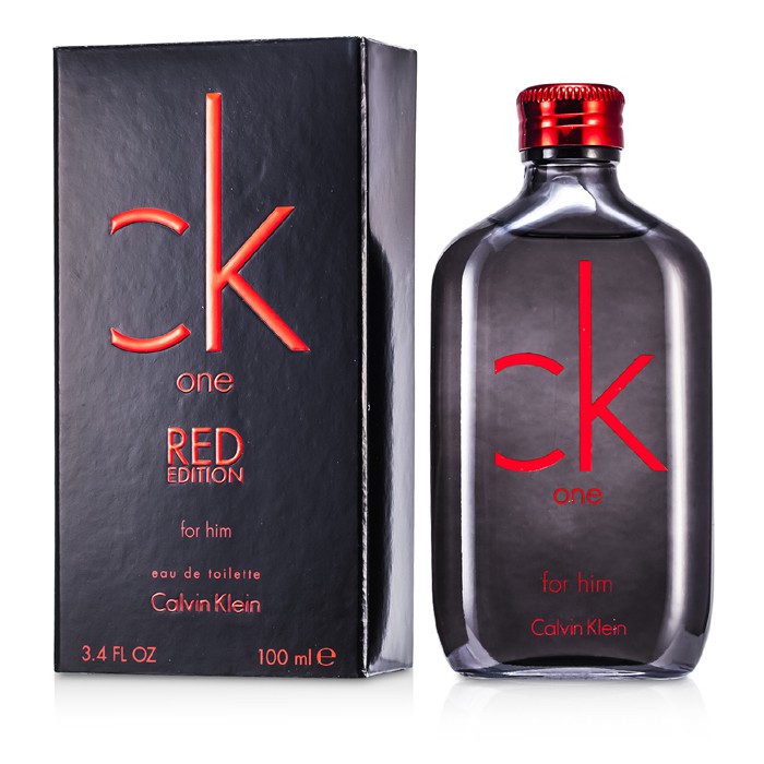 Calvin Klein สเปรย์น้ำหอม CK One Red Edition For Him EDT 100ml/3.4ozProduct Thumbnail
