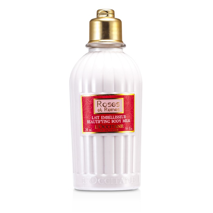 L'Occitane Roses Et Reines Beautifying Body Milk - Losion Tubuh 250ml/8.4ozProduct Thumbnail