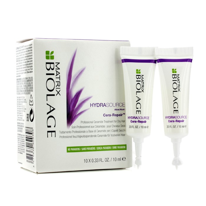 Matrix Biolage HydraSource Cera-Repair Professional Ceramide Treatment (For Dry Hair) 10x10ml/0.33ozProduct Thumbnail