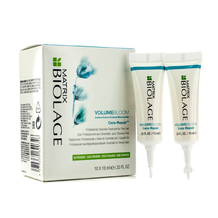 Matrix Biolage VolumeBloom Cera-Repair Professional Ceramide Treatment (For fint hår) 10x10ml/0.33ozProduct Thumbnail