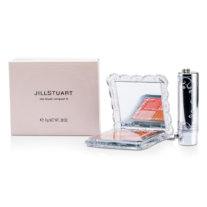 Jill Stuart Mix Blush Compact N (4 Color Blush Compact + Brush) 8g/0.28ozProduct Thumbnail