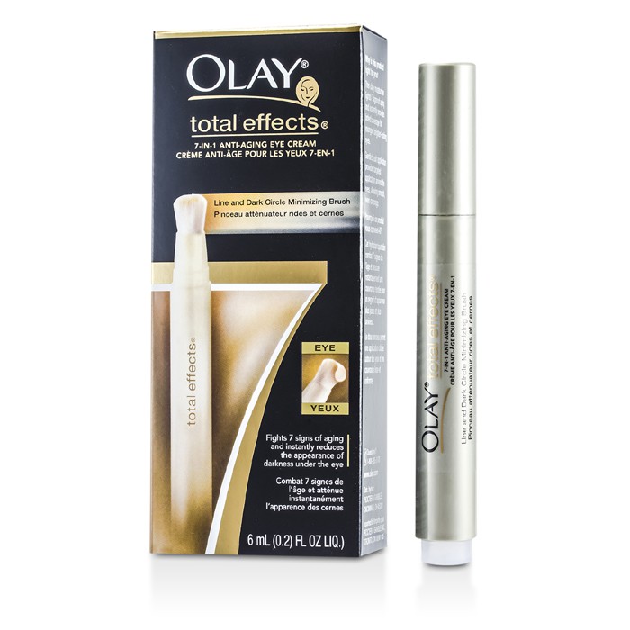 Olay Total Effects Crema de Ojos Anti Envejecimiento 7 en 1 - Brocha Minimizante de Líneas & Ojeras 6ml/0.2ozProduct Thumbnail