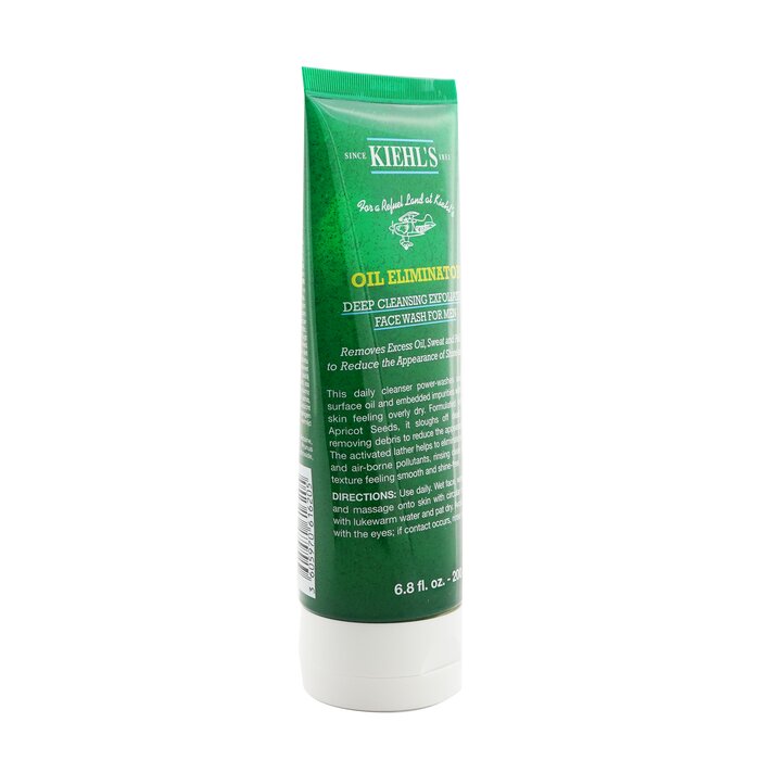 Kiehl's Men's Oil Eliminator Deep Cleansing Exfoliating Face Wash 200ml/6.8ozProduct Thumbnail