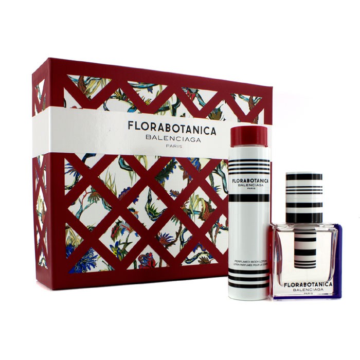 Balenciaga Florabotanica kazetka: parfumovaná voda s rozprašovačom 50ml/1.7oz + parfumovaný telové mlieko 100ml/3.4oz 2pcsProduct Thumbnail