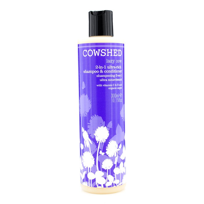 Cowshed Szampon i odżywka do włosów w jednym Lazy Cow 2-in-1 Ultra-Rich Shampoo & Conditioner 300ml/10.15ozProduct Thumbnail