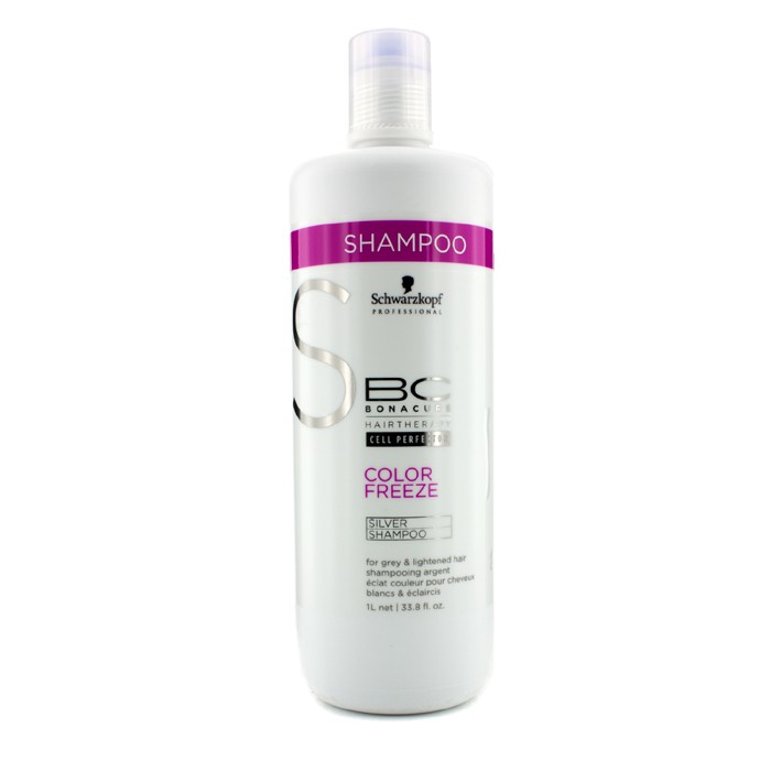 Schwarzkopf BC Color Freeze Silver Shampoo - For Grey & Lightened Hair (New Packaging) 1000ml/33.8ozProduct Thumbnail