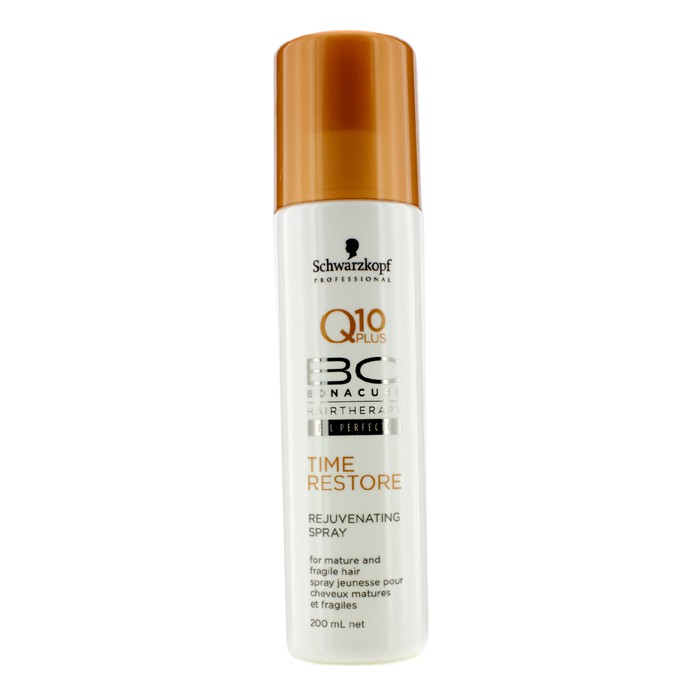Schwarzkopf Spray do włosów dojrzałych i delikatnych BC Time Restore Q10 Plus Rejuvenating Spray (For Mature and Fragile Hair) 200ml/6.7ozProduct Thumbnail