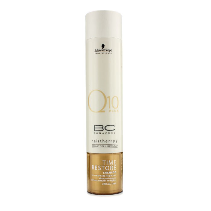 Schwarzkopf BC Time Restore Q10 Plus Shampoo (For Mature and Fragile Hair) 250ml/8.4ozProduct Thumbnail