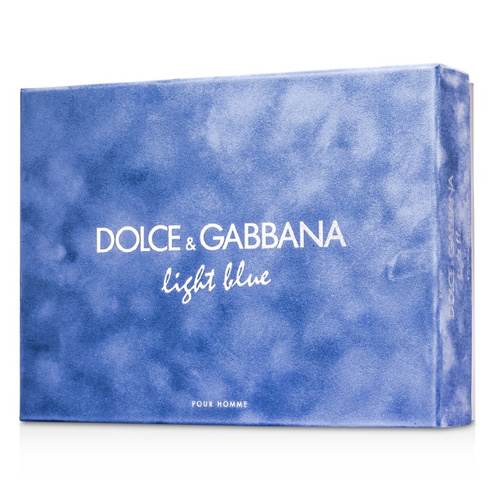 Dolce & Gabbana Homme Light Blue Coffret: Eau De Toilette Spray 125ml/4.2oz + Desodorante en Barra 75ml/2.4oz + Eau De Toilette Spray 8ml/0.27oz 3pcsProduct Thumbnail