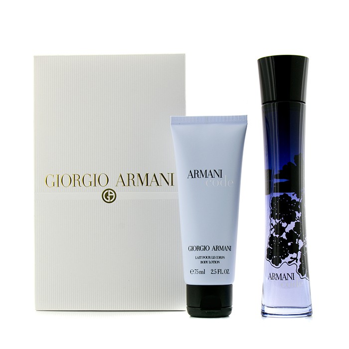 Giorgio Armani Code Femme Coffret: Eau De Parfum Spray 75ml/2.5oz + Body Lotion 75ml/2.5oz 2pcsProduct Thumbnail