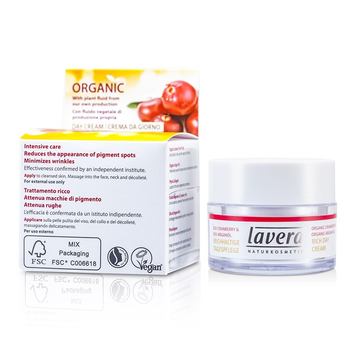Lavera Organic Cranberry & Argan Oil Rich Day Cream 30ml/1ozProduct Thumbnail