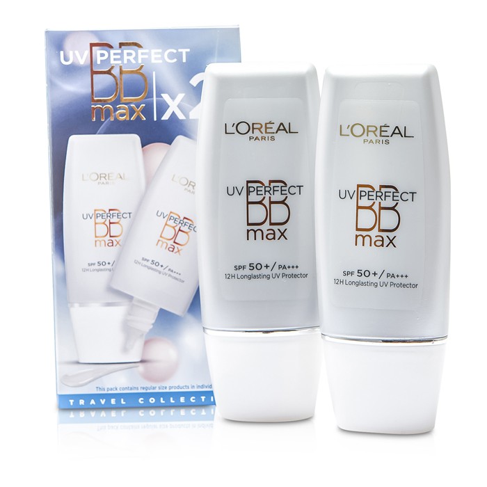 L'Oreal บีบีกันแดด UV Perfect BB Max Duo SPF 50+/PA+++ 2X30ml/1ozProduct Thumbnail