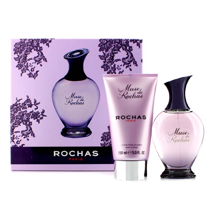 Rochas Muse De Rochas Coffret: Eau De Parfum Spray 100ml/3.3oz + Body Lotion 150ml/5oz 2pcsProduct Thumbnail