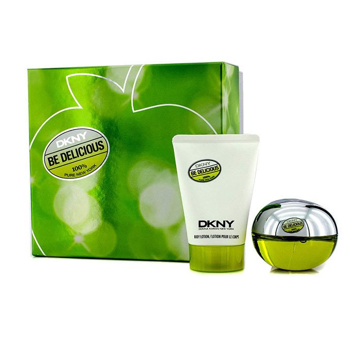 DKNY Be Delicious Kazeta: parfumovaná voda s rozprašovačom 50ml/1.7oz + telové mlieko 100ml/3.4oz 2pcsProduct Thumbnail