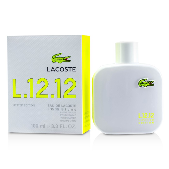 Lacoste Eau De Lacoste L.12.12 Blanc Тоалетна Вода Спрей ( Ограничена Серия ) 100ml/3.3ozProduct Thumbnail