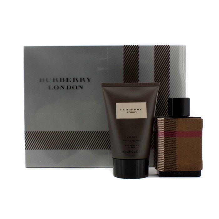 Burberry London Coffret: Eau De Toilette Spray 50ml/1.7oz + Hair & Body Wash 100ml/3.3oz SBM45044 2pcsProduct Thumbnail