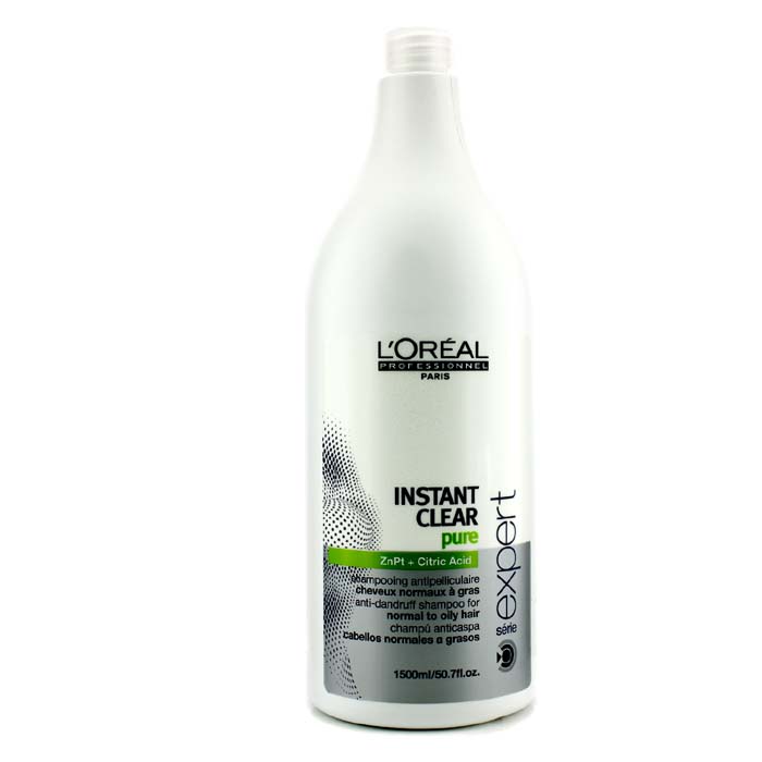 L'Oreal Professionnel Expert Serie - Instant Clear Pure Shampoo Anti-Caspa (Para Cabelo Normal á Oleoso) 1500ml/50.7ozProduct Thumbnail