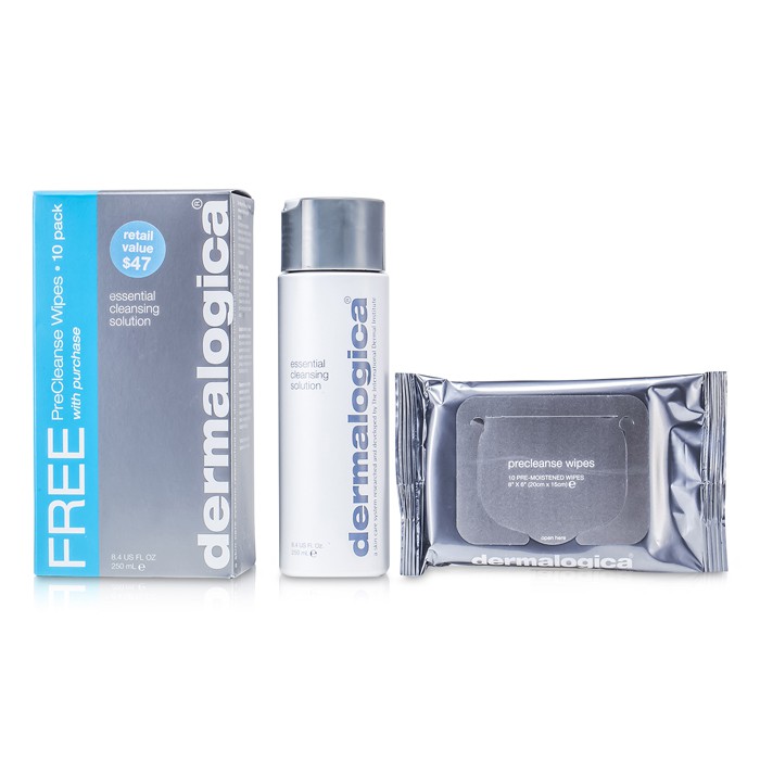 Dermalogica Essential Cleansing Solution (Free Gift: PreCleanse Wipes 10 Pack) 250ml/8.3ozProduct Thumbnail