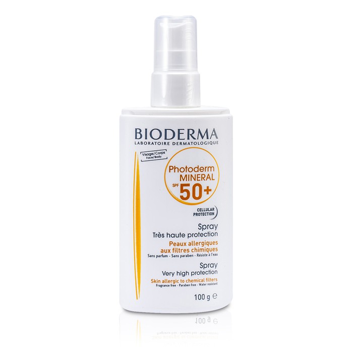 Bioderma Ochranný minerální sprej proti slunci Photoderm Mineral Very High Protection Spray SPF50+ 100g/3.3ozProduct Thumbnail