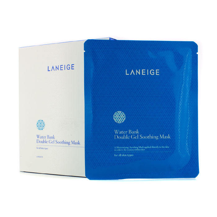 Laneige Water Bank Double Gel Soothing Mask 5sheetsProduct Thumbnail