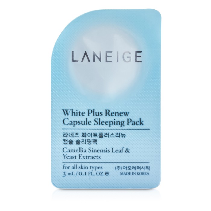 Laneige White Plus Renew Sleeping Pack Капсули (За Всички Типове Кожа) 16x3ml/0.1ozProduct Thumbnail