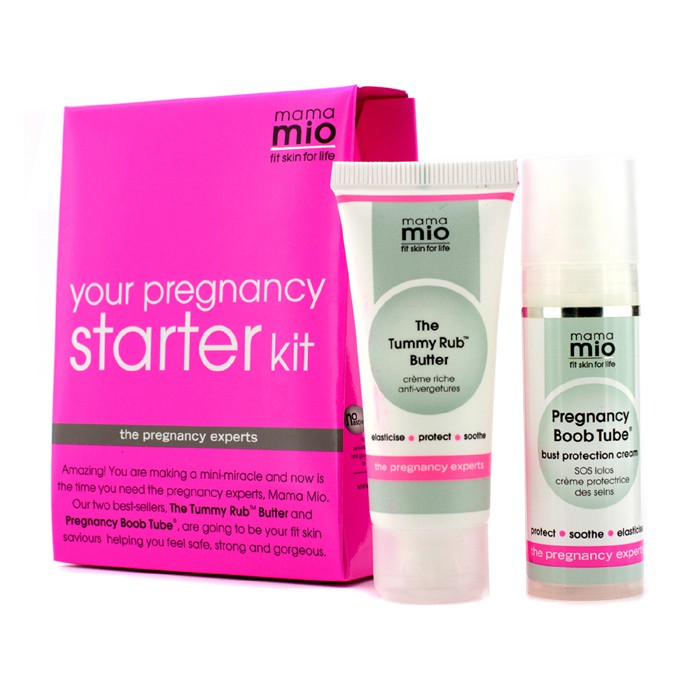 Mama Mio Zestaw Your Pregnancy Starter Kit: The Tummy Rub Butter 30ml + Pregnancy Boob Tube 30ml 2pcsProduct Thumbnail