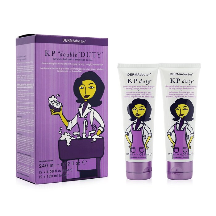 DERMAdoctor Hidratante KP 'Double' Duty Duo Pack - Dermatologist Therapy (Pele Seca) 2x120ml/4ozProduct Thumbnail