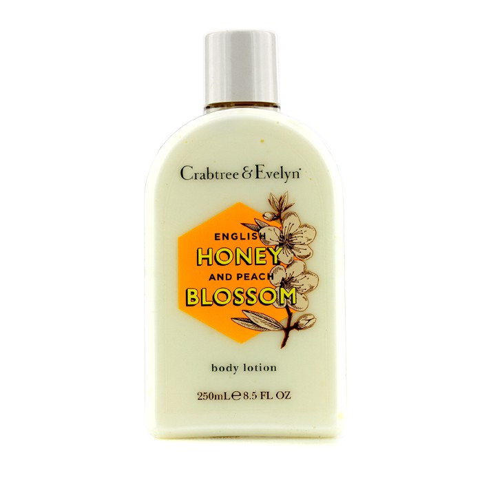 Crabtree & Evelyn English Honey & Peach Blossom Body Lotion - Losion Tubuh 250ml/8.5ozProduct Thumbnail