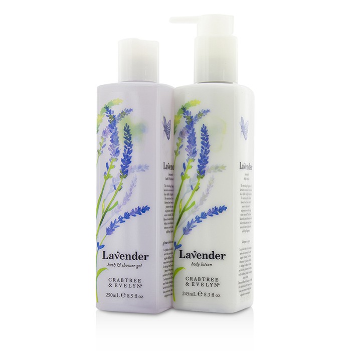 Crabtree & Evelyn Lavender Perfect Pair: Bath & Shower Gel 250ml + Body Lotion 245ml 2pcsProduct Thumbnail