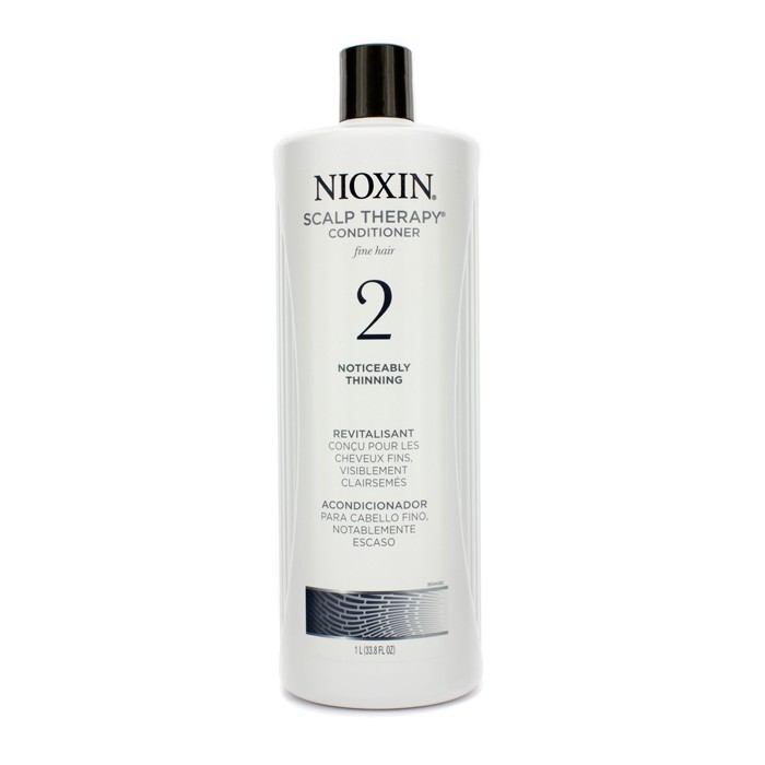 丽康丝 Nioxin 2号系统头皮疗理护理素 适合细柔明显稀薄发丝 1000ml/33.8ozProduct Thumbnail