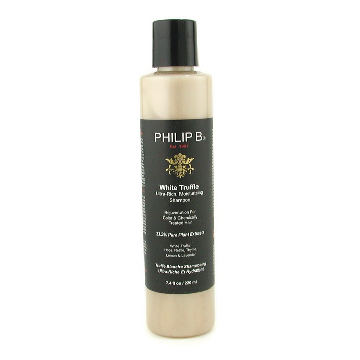 Philip B White Truffle Έξτρα Εμπλουτισμένο Ενυδατικό Σαμπουάν ( Για Βαμμένα και Ταλαιπωρημένα με Χημικές Ουσίες Μαλλιά ) 220ml/7.4ozProduct Thumbnail