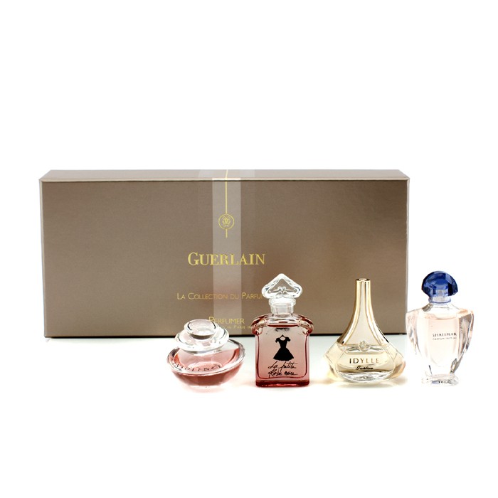 Guerlain La Collection Du Parfumeur მინიატურული ყუთი: Idylle, Insolence, La Petite Robe Noire, Shalimar Parfum Initial 4x5ml/0.16ozProduct Thumbnail