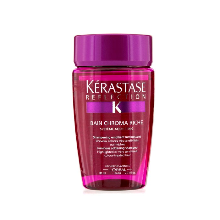 Kerastase Reflection Bain Chroma Riche Luminous Softening Shampoo (For Highlighted or Very Sensitised Color-Treated Hair) 80ml/2.71ozProduct Thumbnail