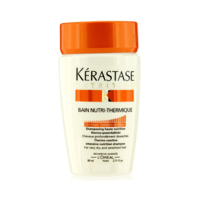 Kerastase 卡詩 Nutritive Bain Nutri-Thermique Thermo-Reactive Intensive Nutrition Shampoo (For Very Dry and Sensitised Fine Hair) 80ml/2.71ozProduct Thumbnail