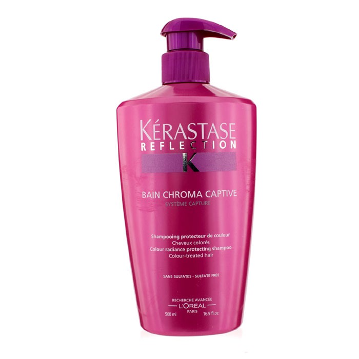 Kerastase Reflection Bain Chroma Captive Colour Radiance Protecting Shampoo (For Colour-Treated Hair) 500ml/16.9ozProduct Thumbnail