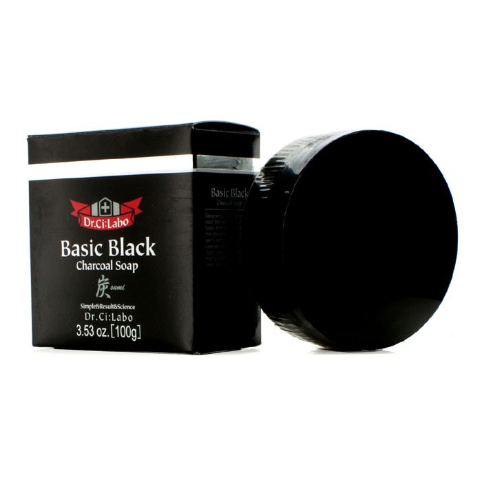 Dr. Ci:Labo Basic Black Xà Phòng Than 100g/3.53ozProduct Thumbnail