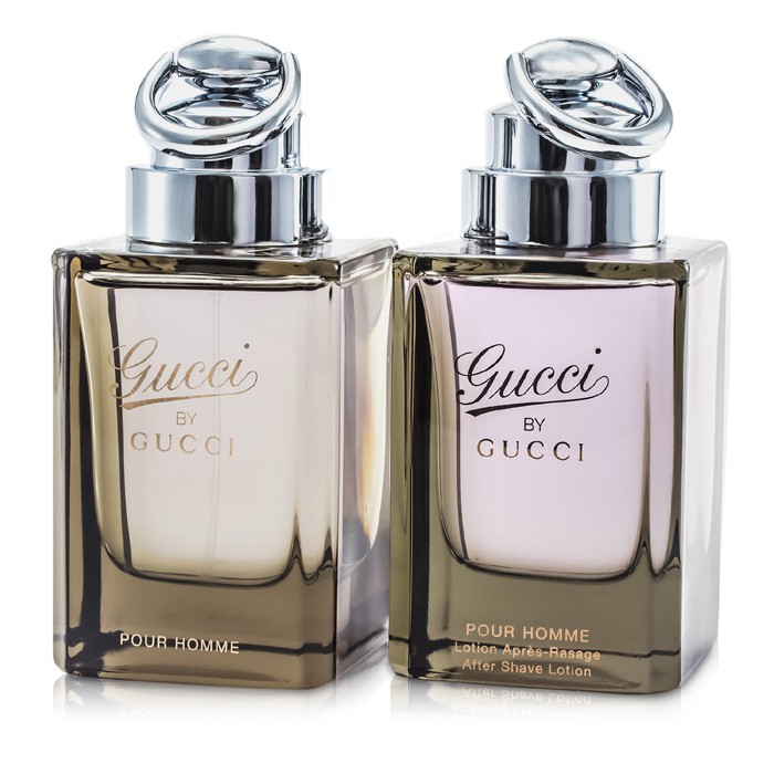 Gucci Gucci By Gucci Pour Homme Coffret: Eau De Toilette Spray 90ml/3oz + Loción Para Después de Afeitar 90ml/3oz 2pcsProduct Thumbnail