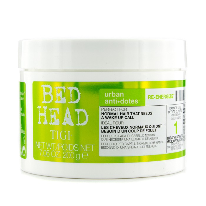 Tigi Bed Head Urban Anti+dotes Re-energize Treatment Mask - מסיכת שיער טיפולית להשבת האנרגיה 200g/7.05ozProduct Thumbnail