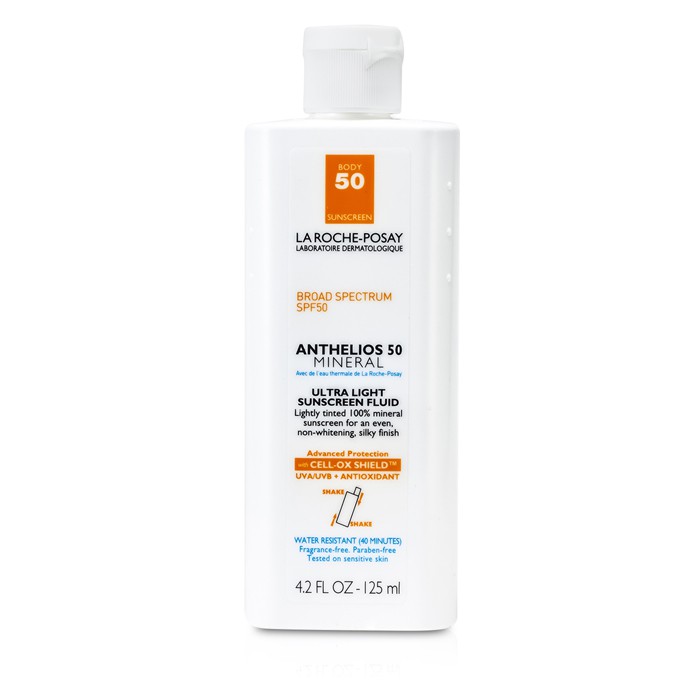 La Roche Posay New Anthelios 50 Mineral Ultra Light Sunscreen Fluid For Body (Exp. Date 05/2015) 125ml/4.2ozProduct Thumbnail