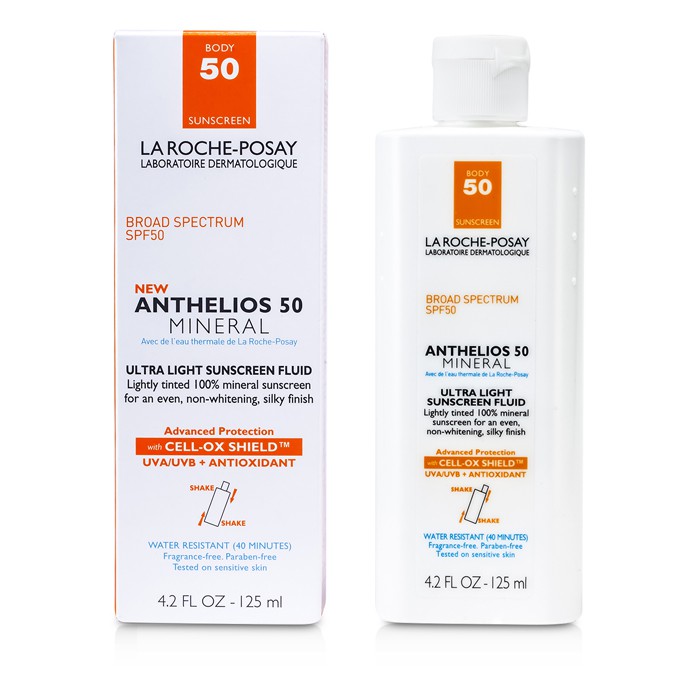 La Roche Posay New Anthelios 50 Mineral Ultra Light Sunscreen Fluid For Body (Exp. Date 05/2015) 125ml/4.2ozProduct Thumbnail