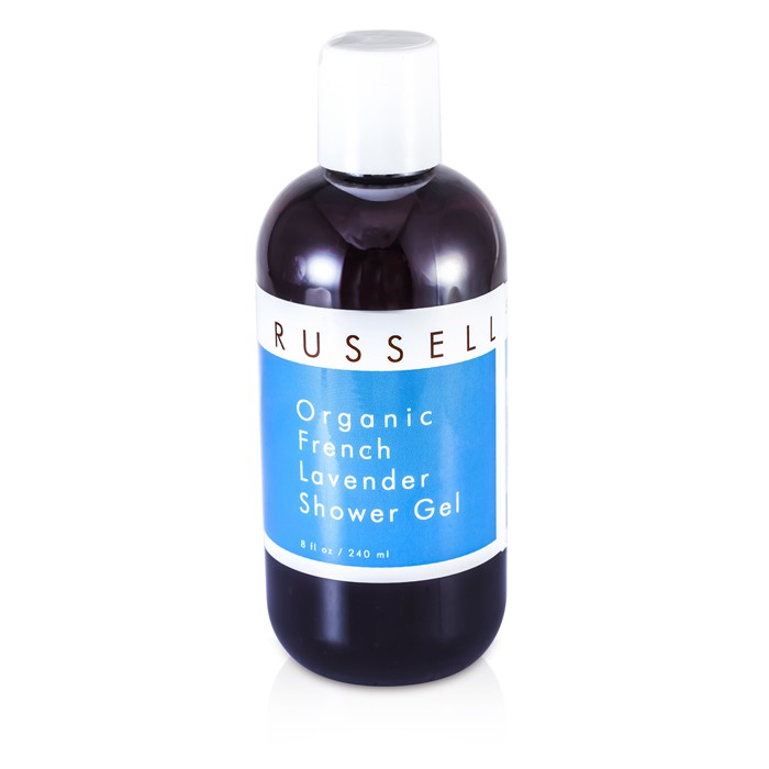 Russell Organics Organic French Lavender Shower Gel 240ml/8ozProduct Thumbnail