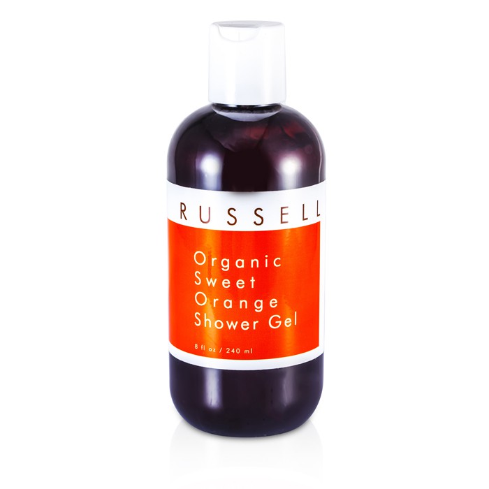 Russell Organics Organic Sweet Orange Shower Gel 240ml/8ozProduct Thumbnail