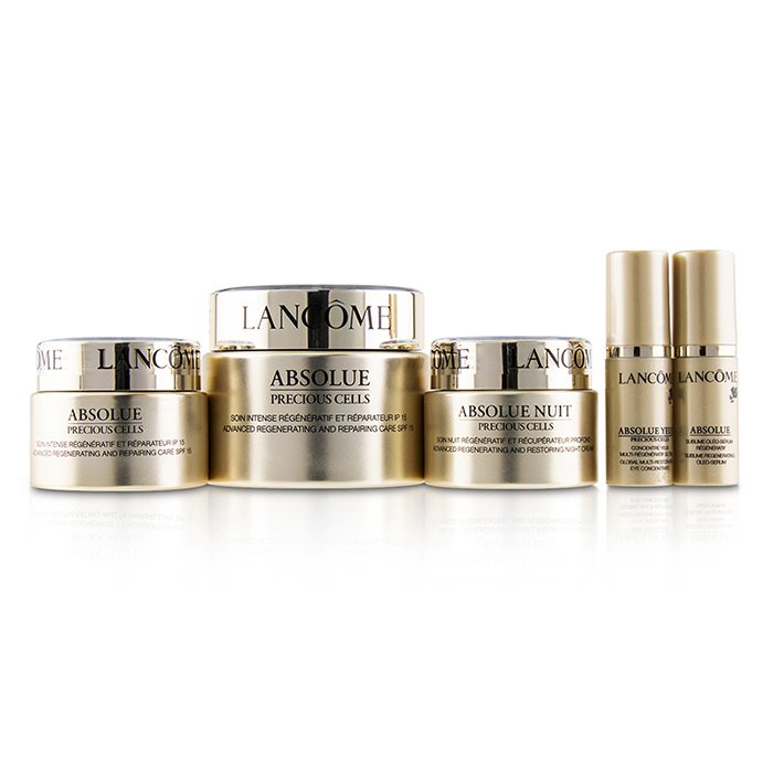 Lancome Absolue Precious Cells Coffret: Absolue SPF 15 50ml & 15ml + Night Care 15ml + Eye Concentrate 5ml + Oleo-Serum 5ml 5pcsProduct Thumbnail